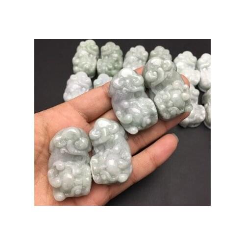 Natural Myanmar Jadeite King Chen Chen large Jadees Pendant + rope birthday gift