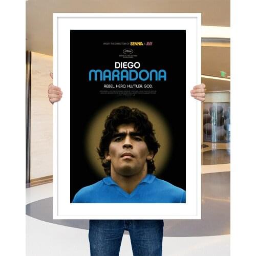 Silk Poster Home Decoration Legend Diego Armando Maradona Football Super Star Great (15) Wall Art Christmas Gift