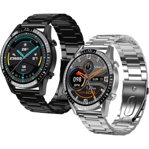 Smart Watch Wearable Bracelet IP67 Waterproof Heart Rate Support Bluetooth Fitness Tracker Full Touch Screen for iOS Call Music