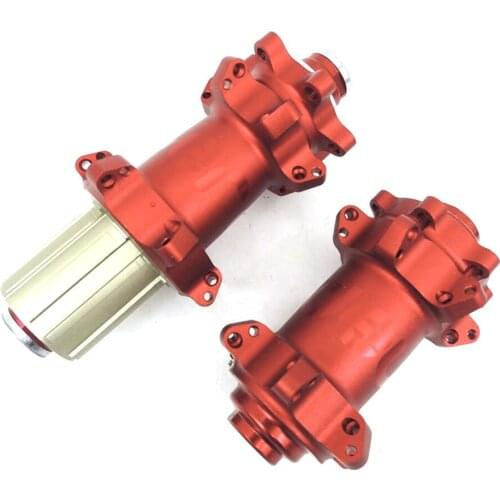 Mountain Bike Hub 24 Holes 4 Bearing Aluminum Alloy 11 Speed Axle/Quick Release Bearing Hub Bicycle Accessories