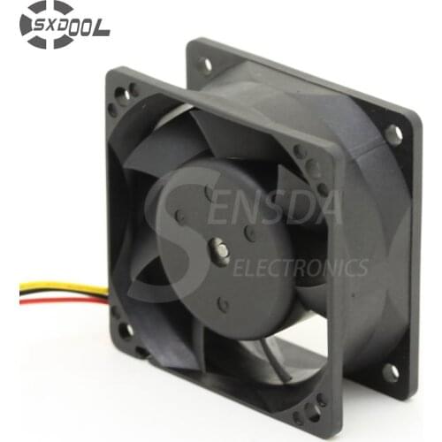SXDOOL FBA06A12V 6025 60mm 6cm DC 12V 0.3A 3-wire -pin server case axial cooling fans blower