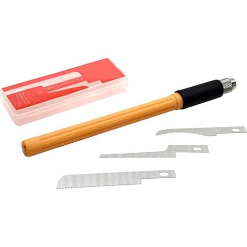 Handy DIY Craft Exquisite Model Tools With Blades Multifunctional Stainless Steel Cutter Hobby Mini Saw Kit Trimming Non-Slip
