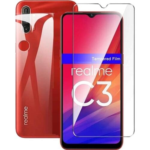Tempered Glass For Oppo Realme C12 Screen Protector For Realme C12 C11 C15 C3 Glass For Oppo Realme C12 Glass
