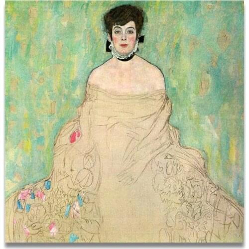 No Framed Home Decor the Woman in a White Dress Portrait Posters handmade oil painting on the wall no Framed Home Decor Pop Art