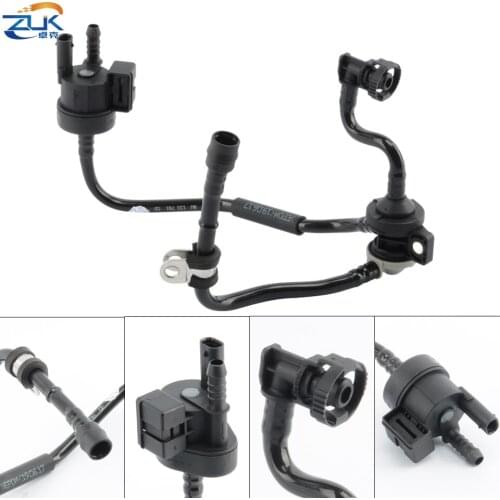 ZUK Fuel Vapor Vacuum Purge Valve Solenoid Assy For VW Beetle Golf Jetta Passat For Audi A3 A4 For Skoda / Seat OEM:06H906517H