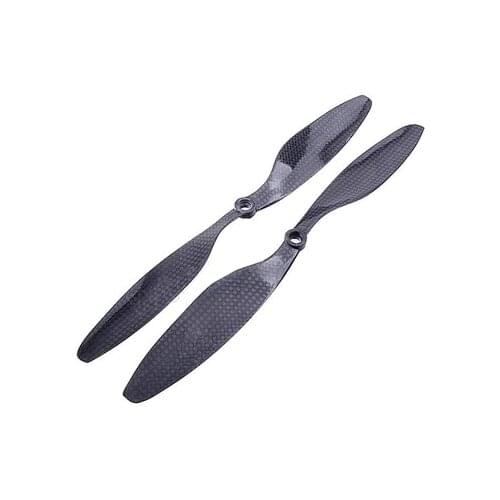 4 Pairs 9.0x4.7 8mm 3K Carbon Fiber Propeller CW CCW 9047 Props Cons For DJI Quadcopter Hexacopter UFO