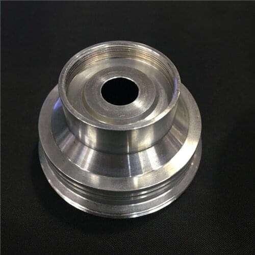 DIY 52.5mm x 31.5mm SMO Aluminum Reflector for XHP70 XML T6 L2 LED Emitter flashlight,diameter 10mm hole at the bottom