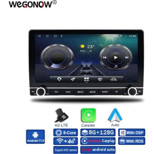 9" 10.1" DSP Carplay Android 10.0 6GB+128GB 4G LTE Car DVD Player Auto GPS Map WIFI Bluetooth 5.0 RDS Radio For Universal Nissan