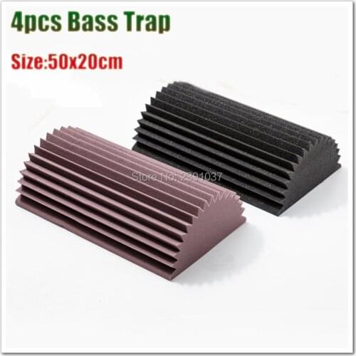Cylinder Shape Acoustic Foam Fast EMS shipping 4 Packs Half Cylinder 20"x7.8" Studio Wavy Panels bass trap acoustic panel