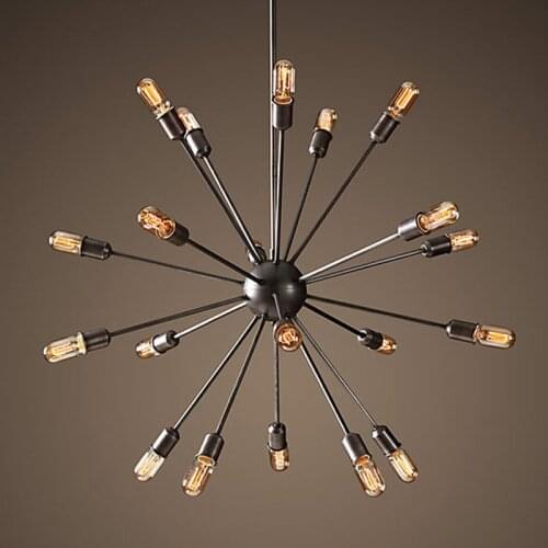 DHL shipping light lamp holder bulb socket Restaurant satellite industry classic IRON LOFT pendant lamp vintage pendant light