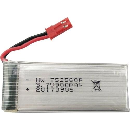 EBOYU(TM) Spare Parts 3.7V 900MAh 25C Lipo Battery for 8807 8807C 8807W 8807HW 8807HC Foldable RC Quadcopter Drone