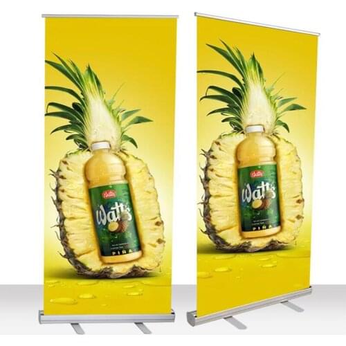 200X80CM Economical Roll Up Banner Stand Aluminum Roll Up Banner Dispaly Stand