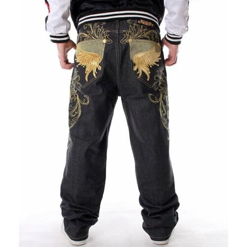 FANWEILIN Men's Wide Leg Jeans