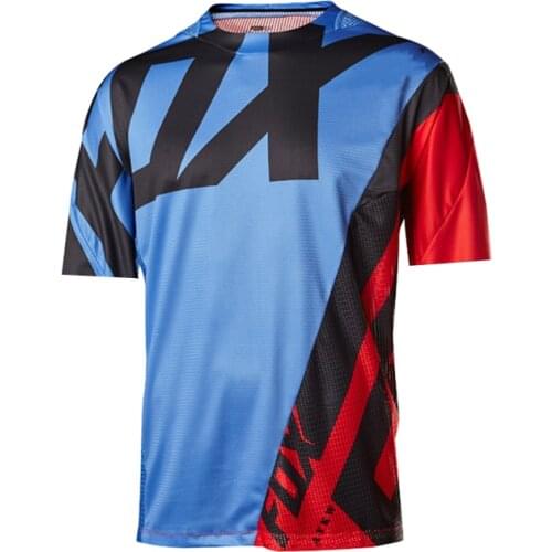Fox Bike Jersey Mountain Cycling Short Mtb Mens Cycling Jersey Shirts Road Bike Jersey Motocross Downhill Vtt Mx Summer T-shirt