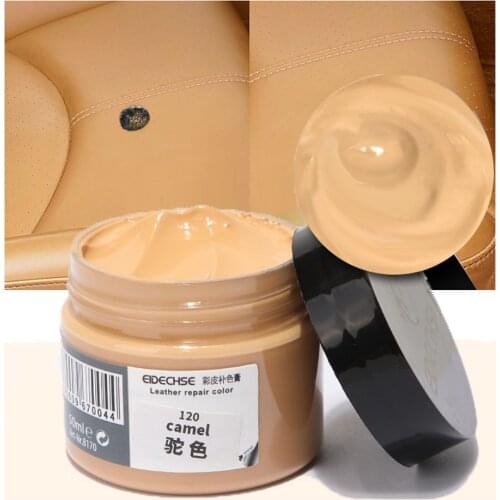 50ml Leather Repair Gel Color Repair Home Car Seat Leather Complementary Repair Refurbishing Cream Paste Leather Cleaner