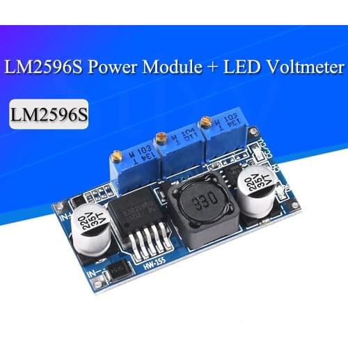 LM2596 LED Driver DC-DC Step-down Adjustable CC/CV Power Supply Module Battery Charger Adjustable LM2596S Constant Current