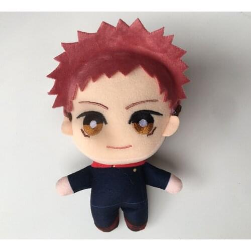 10cm-15cm Jujutsu Kaisen Yuji Itadori Anime Plush Toy Stuffed Toy keychain