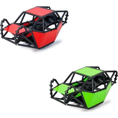Nylon Rock Buggy Roll Cage Body Shell Chassis for 1/10 RC Crawler Car Axial SCX10 & SCX10 II 90046 DIY Parts