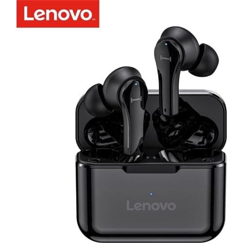 Lenovo QT82 True Wireless Stereo Earphones BT5.0 Wireless Headphones IPX5 Waterproof Sweatproof Touch Control Stereo HD Binaural