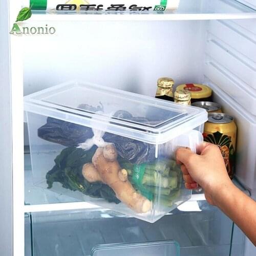 Useful Refrigerator Storage Box Kitchen Accessories Portable Plastic Food Chicken Holder Plastic Refrigerator Box S047C