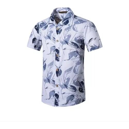 Tailor Pal Love cotton material Mens Shirts Short Sleeve Beach Shirts For Summer holiday casual seaside wading and sports Shirts
