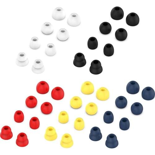 Silicone Earplugs Earpiece Covers Earbuds Dustproof Shell Replacement Ear Tips Cap For Huawei FreeBuds 4i FreeLace Pro Earphone