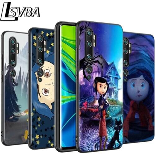 Coraline And The Magic door Silicone Cover for Xiaomi Mi 10 9T CC9 Pro Note 10 9 8 A3 A2 A1 6X 5X Lite Mix 3 Black Phone Case