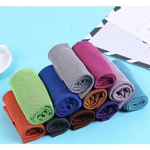 Cold Sense Towel Ice Towel Cold Sense Sports Ice Towel Cooling Ice Towel Sports Towel Microfiber Towel Cooling Neck Wrap
