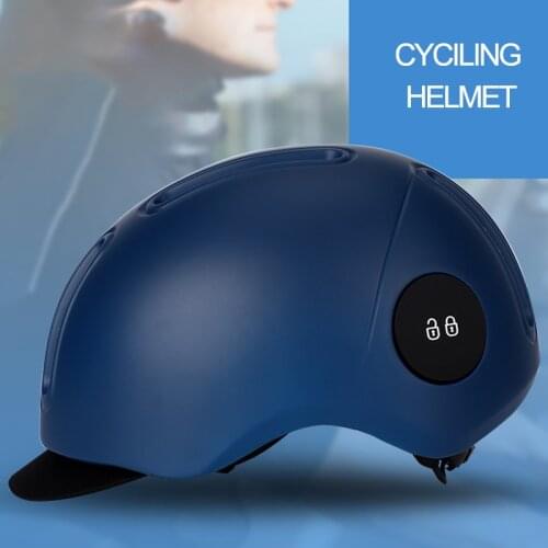Wildside Ultralight bike Helmet Anti-theft With Removable Visor Brim Integrally-molded city road commute helmet cycle equipment
