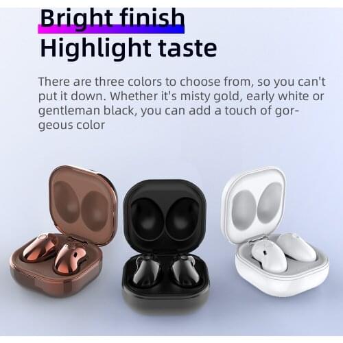 TWS wireless bluetooth 5.1 headset with microphone for IOS Samsung Buds Live