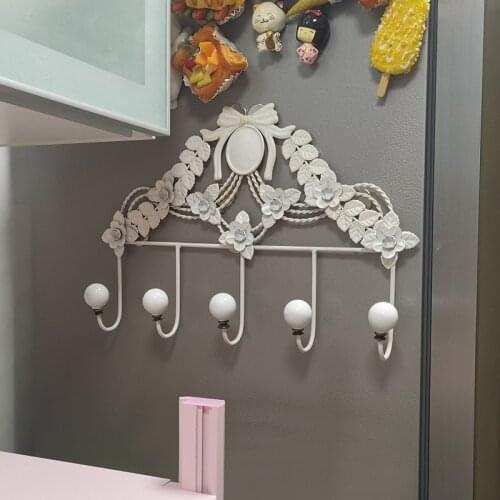 Kitchen Storage Rack Wardrobe Hook Door Hanger Clothes Hanging Rack Holder Kitchen Organizer Closet Shelf Wall Hanger Coat Rack