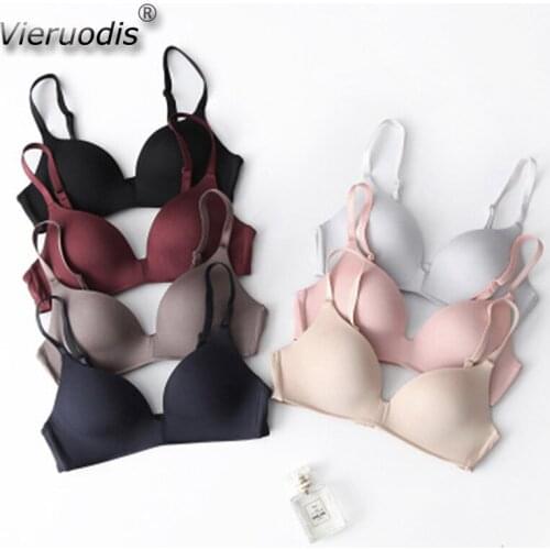 Female Seamless Push Up Bras for Women Underwear Sexy Bra without underwire lingerie Bralette Brassiere BH for Beautiful Ladies