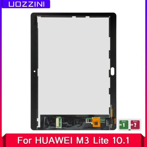 10.1" Inch 100% Tested For Huawei MediaPad M3 Lite 10 BAH-AL00 BAH-W09 BAH-L09 LCD Display Touch Screen Assembly Replacement