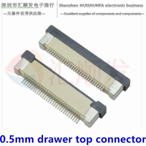 FPC / FFC CONNECTOR 0.5 MM-4P/5/6/8/10/12/14/15/16/18/20/22/24/25/26/28/30Pin