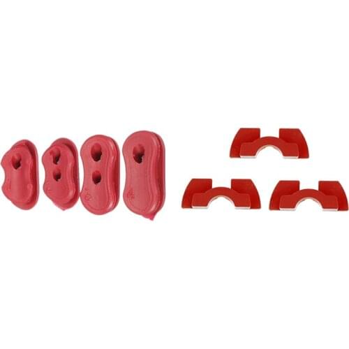2 Set for Xiaomi Mijia M365 Electric Scooter Accessories: 1 Set Dust Plug Rubber Case & 1 Set Damping Folding Cushion