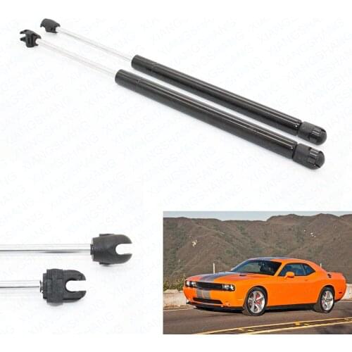 2pcs Front Bonnet Hood Gas Charged Lift Support For 2005-2006 2007 2008 2009 2010 Chrysler 300 Base Sedan 12.41 inch