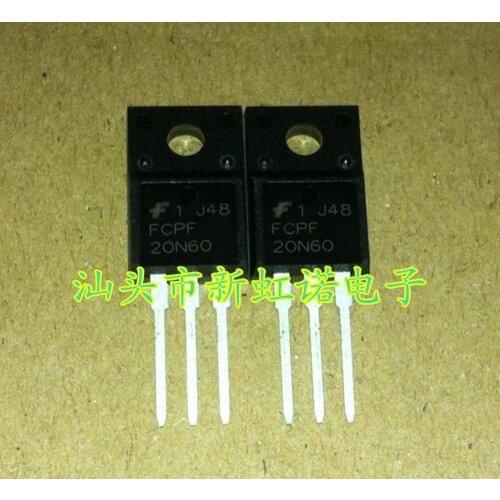 5Pcs/Lot New Original FCPF20N60 Triode In Stock