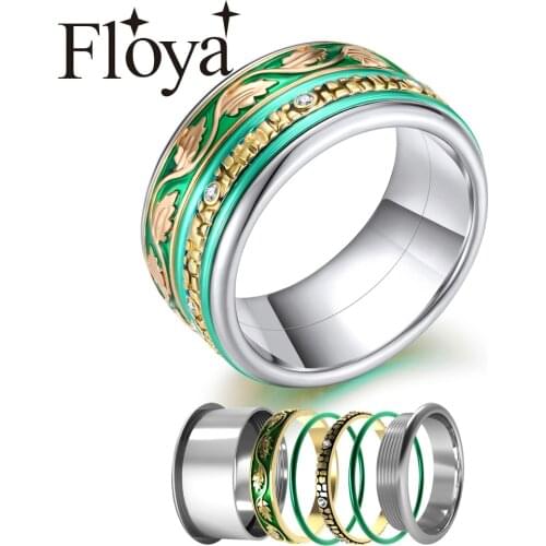 Floya Boho Basis Rings For Women Interchangeable Ring Accessories Jewelry Brand