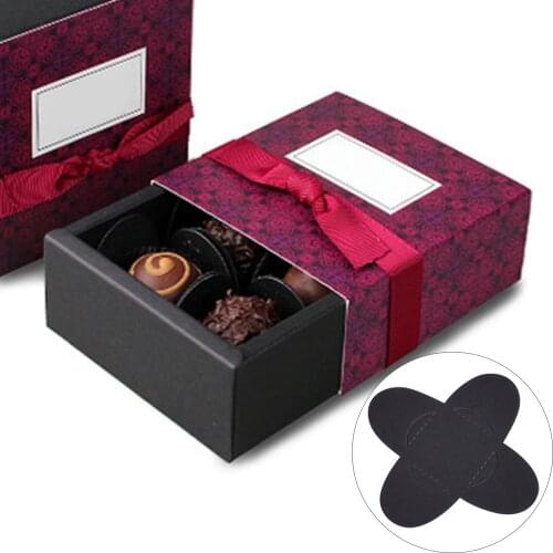 HOT SALES！！！New Arrival 50Pcs Wedding Flower Chocolate Holder Hollow Table Centerpieces Paper Container