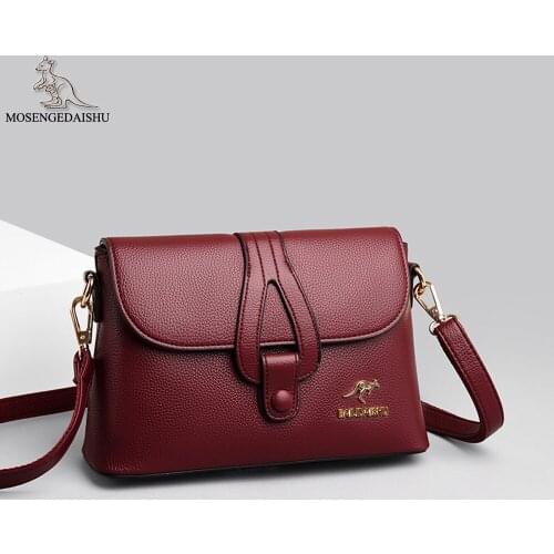 Letter Designer Solid Color Ladies Shoulder Bag 2021 New Fashion Women Travel Bags High Quality PU Leather Womens Messenger Bag