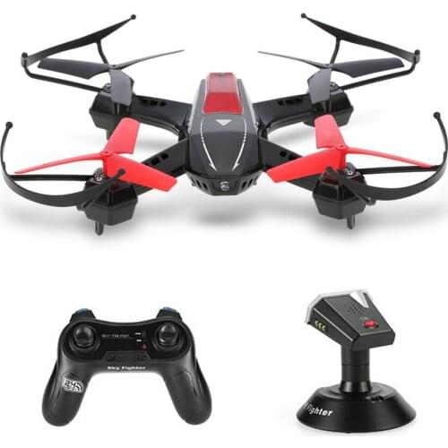 EBOYU(TM) Attop YD-822S Mini RC Drone 2.4G 4CH 6-Axis RTF RC Quadcopter Battle Drone with 3D Flip Function & Led Lights