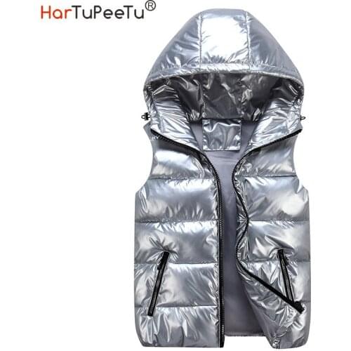 HARTUPEETU Women's Hooded Vests