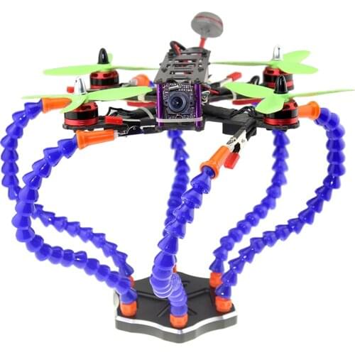 Welding Repair Tools Storage Display Third Hand Soldering Solder Iron Stand Holder Station Six Arm Clip Alloy For RC Drone Model