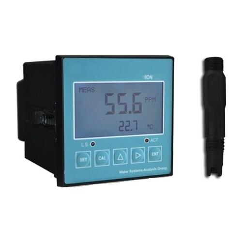 Industrial Online Ion Transmitter Controller Monitor Meter Tester Analyzer 0/4~20mA RS-485 MODBUS Relay output
