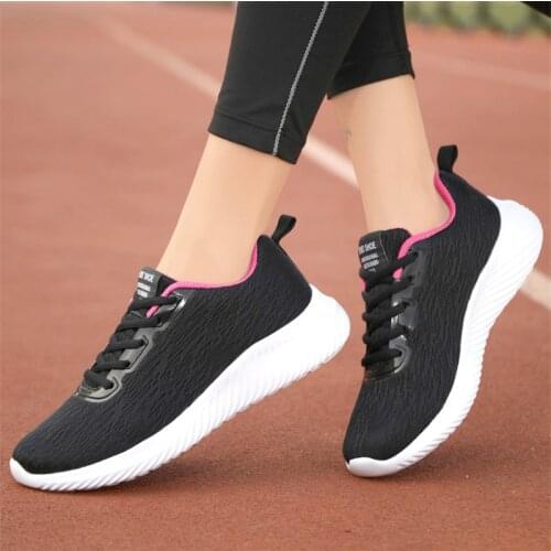 Women Casual Shoes Fashion Breathable Walking Mesh Flat Shoes Woman White Sneakers Women 2021 Tenis Feminino Female Shoes