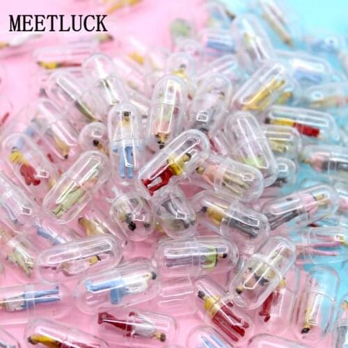 Mini Capsule Coloured Man Smiling Face Filler For Kids birthday present Plasticine DIY home Decoration Accessories Supplies