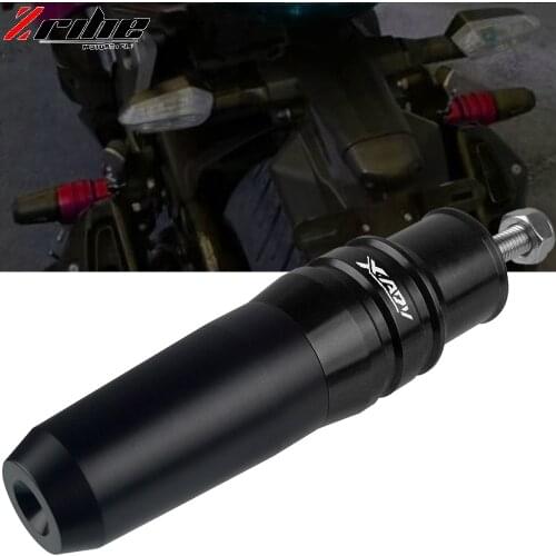 For HONDA XADV750 X-ADV750 XADV 750 X-ADV 2017 2018 Motorcycle CNC Frame Crash Pads Exhaust Sliders Crash Protector With logo