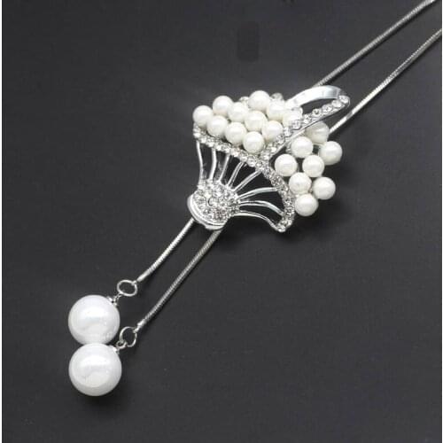 New Statement Tassel Long Necklace Women Pendants Fashion Jewelry Collares White Sweater Necklaces Dress Accessories Gifts