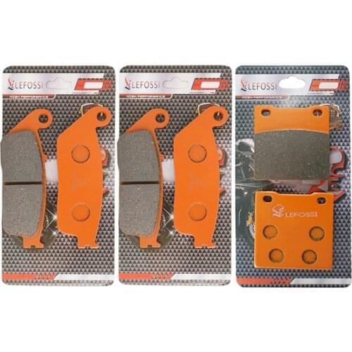 Motorcycle Part Front Rear Brake Pads Brake Disc Pad Kit For Suzuki GSX400 94 95 96 GSF600 95 96 97 99 RF600 1993-1997