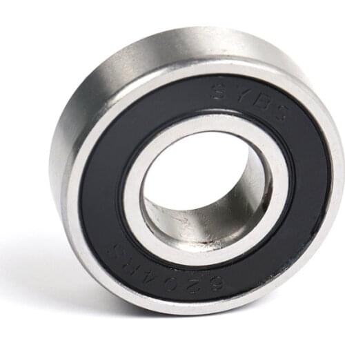 2Pcs Ball Bearings ID 10/12/15/17/20mm Bearing Steel Bearings Low Speed 6200/6201/6202/6203/6204-2RS For Furniture Accessories